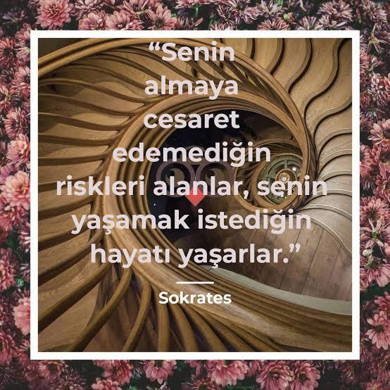Düşündüğünde; senin için geçerli olup olmadığını değerlendir...