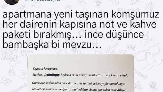 Yeni bir eve taşınınca komşularınızı rahatsız etmemeye özen gösterir misiniz?