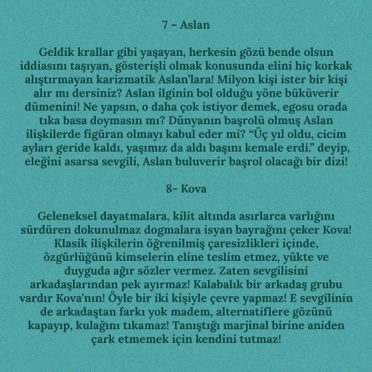 Hangi burç hangi derecede aldatıyor?