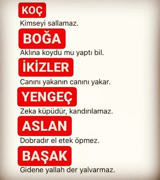 Sence görseldekiler doğru mu?