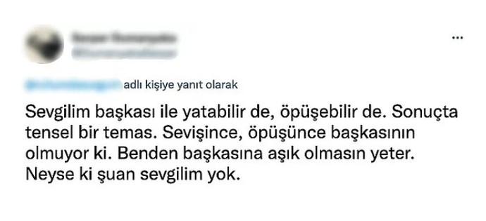 Bune demek esim escortami gitmiş?