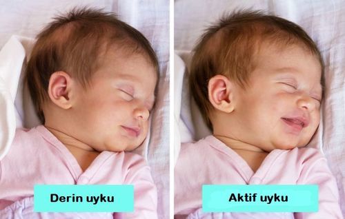 Bebekler uyurken neden güler?