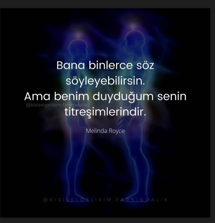 Yazışarak bir insanın enerjisini hissetmek mümkün mü sizce?