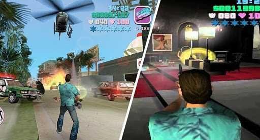 GTA Vice City’ den kareler...