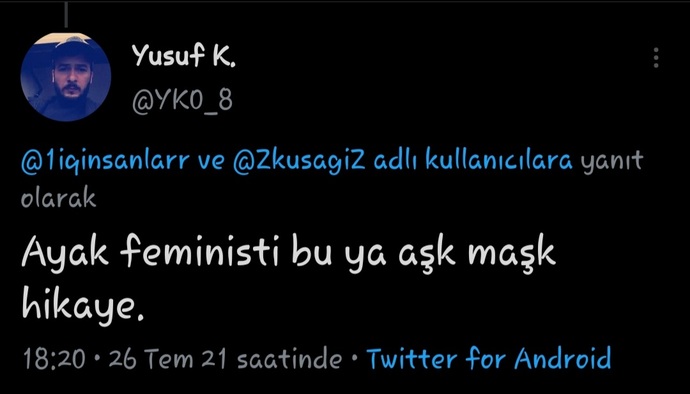 Ayağım nasıl güzel mi?