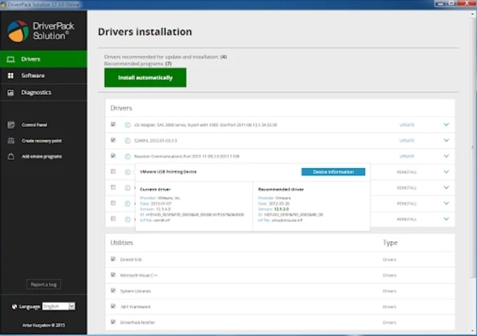 En iyi ve ücretsiz driver güncelleme programı hangisidir?