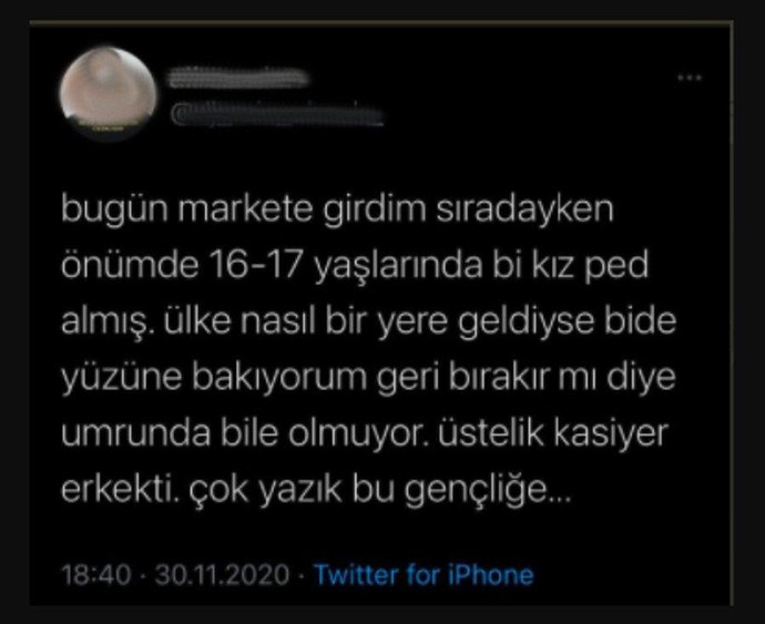 Marketten ped almak utanılacak bir şey midir?