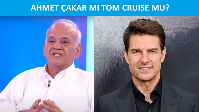 Gündemi karıştıran tartışma! Sizce Ahmet Çakar mı yoksa Tom Cruise mi?