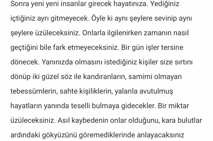 Ulaşamadığınız her şeyin delisi ; ulaştığımız herşeyin nankörü müyüz?