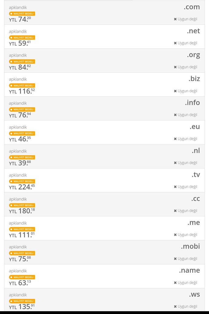 APK sitesi için isim önerisi verecek olan  var mı?