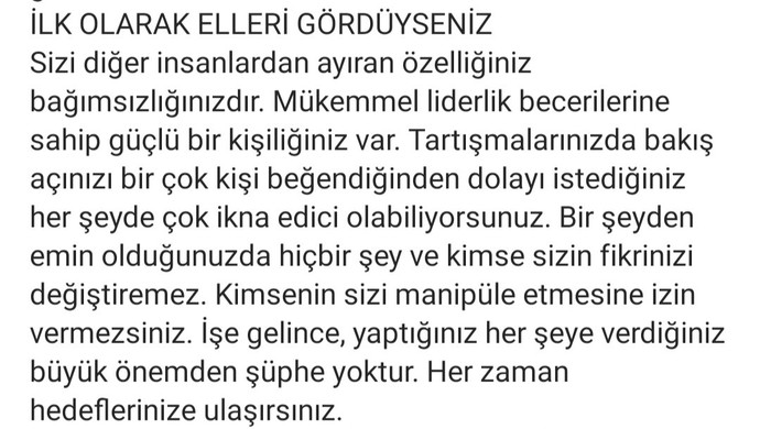 İlk gördüğün ayrıntı nedir?