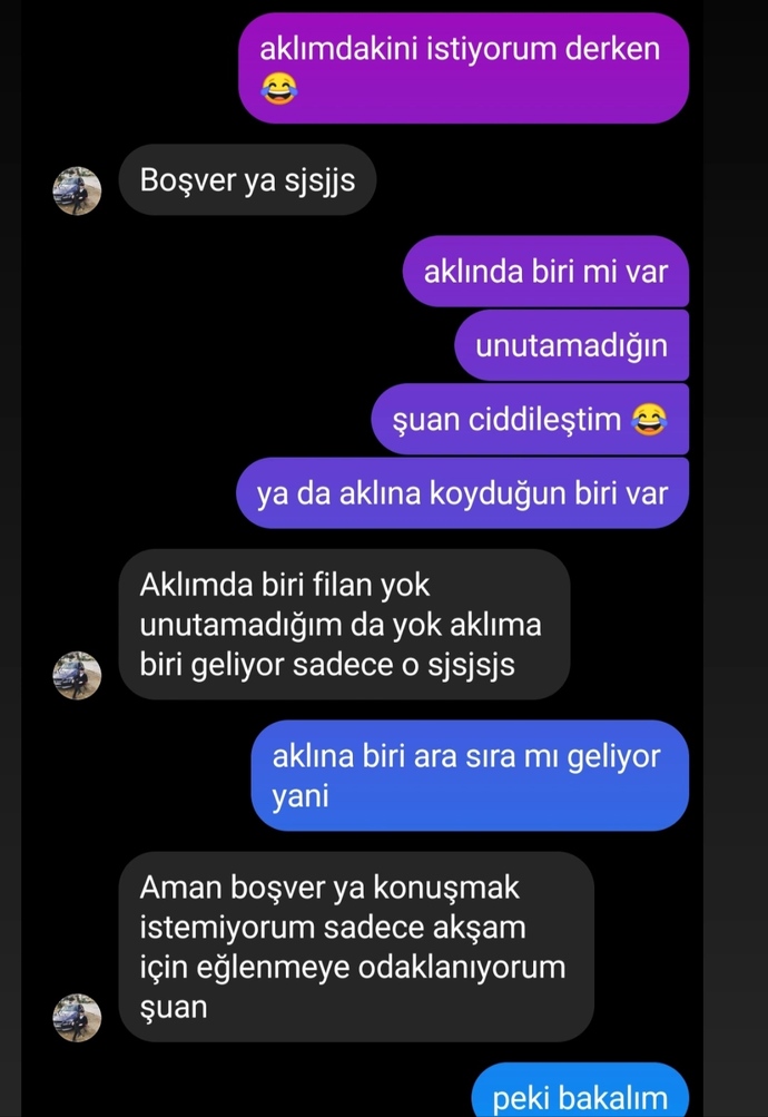 Konuştuğum çocuk neyi kastetmis ya anlamadım?