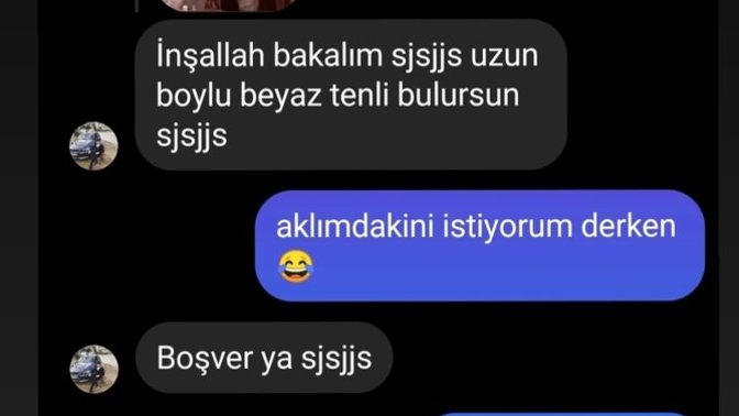 Konuştuğum çocuk neyi kastetmis ya anlamadım?
