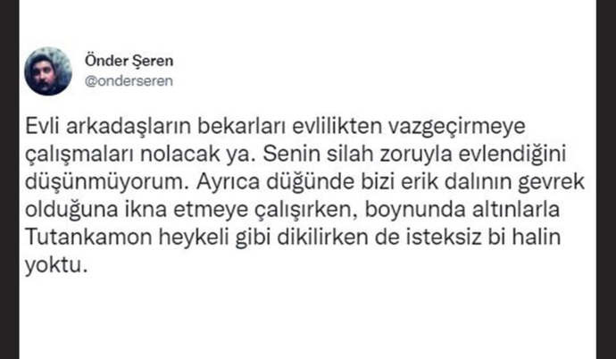 Siz evliliği destekliyor musunuz yoksa evlenmek isteyenleri mi caydıyorsunuz?