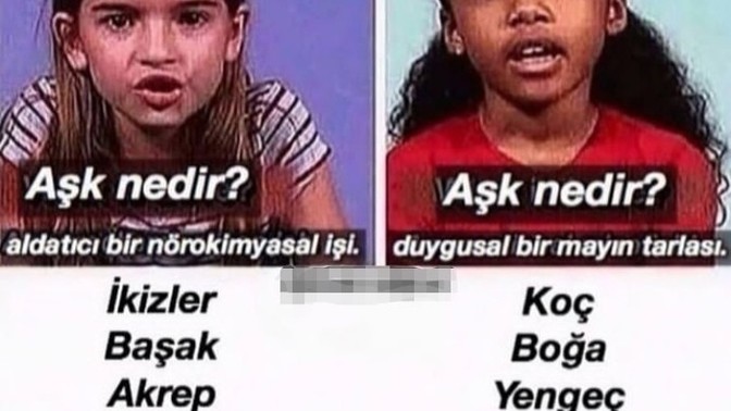 Burcuna göre "AŞK" senin için neyi ifade eder?