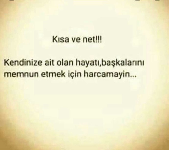 Başkalarının hayatını mı yoksa kendi hayatınızı mı yaşıyorsunuz?