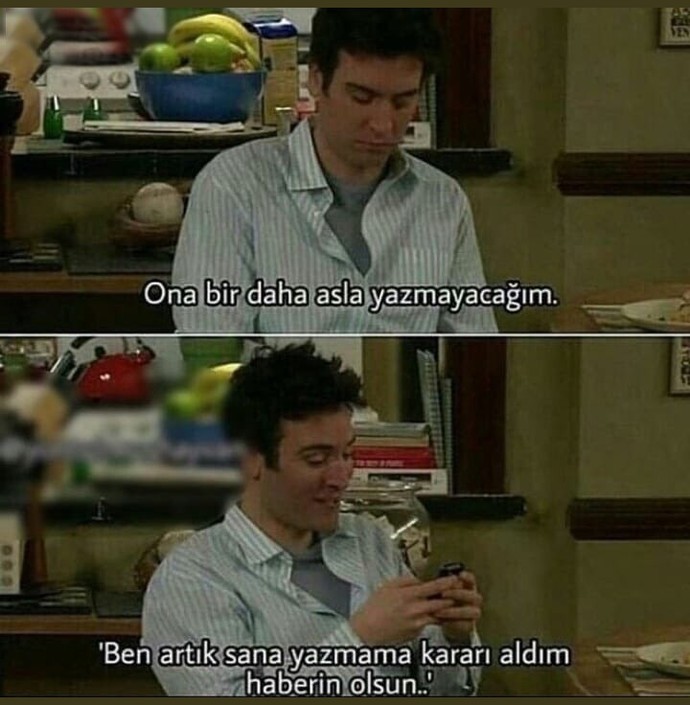 Ona bir daha asla yazmayacağım! sözünün arkasında durabiliyor musunuz?