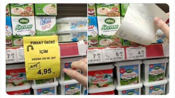 Alışverişte indirim etiketlerinin eski fiyatına bakar mısınız?