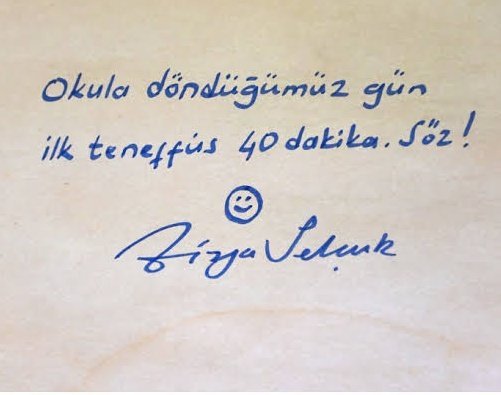 Okulun ilk günü verilen sözler tutuldu mu?