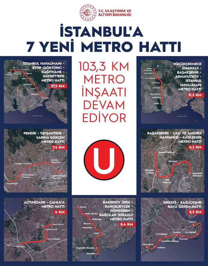 İstanbul'da, Metro'nun logosu değişti! Yeni logoyu nasıl buldunuz?