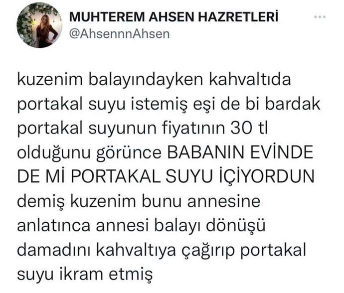 Bir şeyi istediniz diye eşiniz size Babanın evinde de mi vardı diye sitemde bulunsa ne yapardınız?