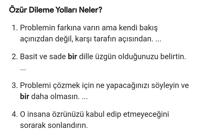 Özür dilemek kolay mıdır?