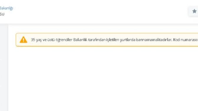 35 yaş üstü üniversite öğrencileri neden yurtlara kabul edilmiyor?