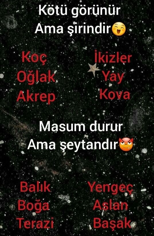 Şeytan olduk iyi mi 🙄