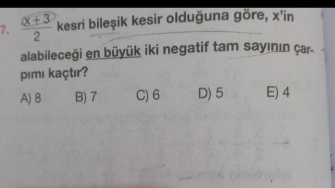 Cevap D bakarr mısınız?