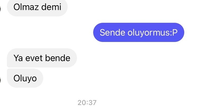 Arkadaslar bir erkege boyle konusulurmu? mesaj detaylarda?