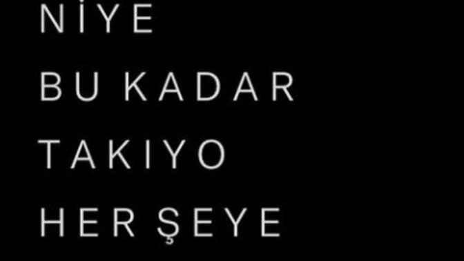 Herseyi kafanıza takarmisiniz?