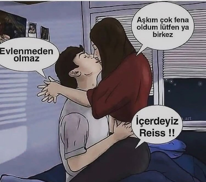 Sevgilim kucağına oturttu ve naptı?