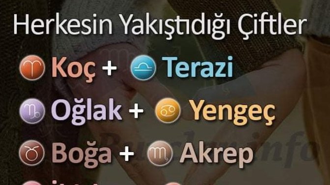 Burcunuza göre yakıştığınız çiftler nedir?