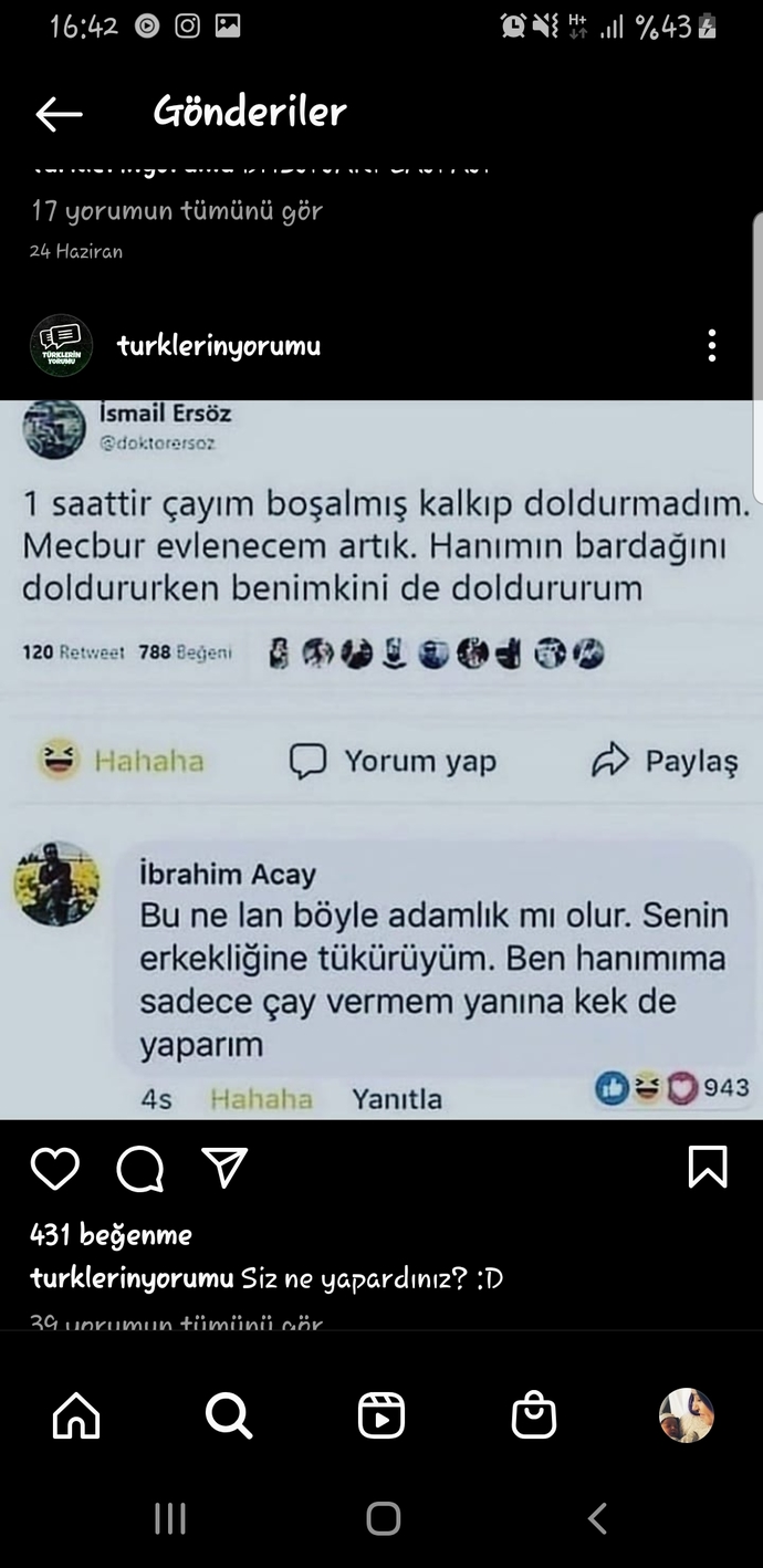 Son olarak neyin ekran görüntüsünü aldınız?