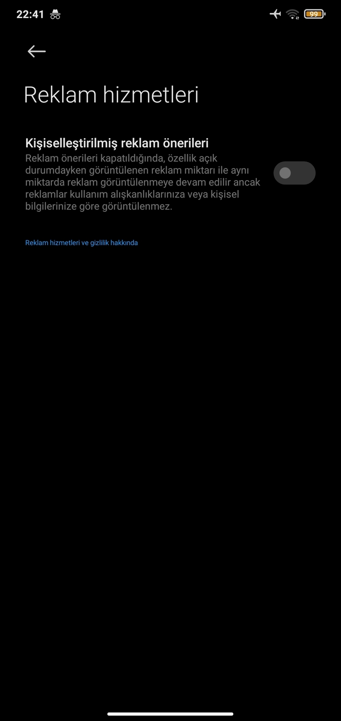 Telefonumda sürekli reklam çıkıyor?