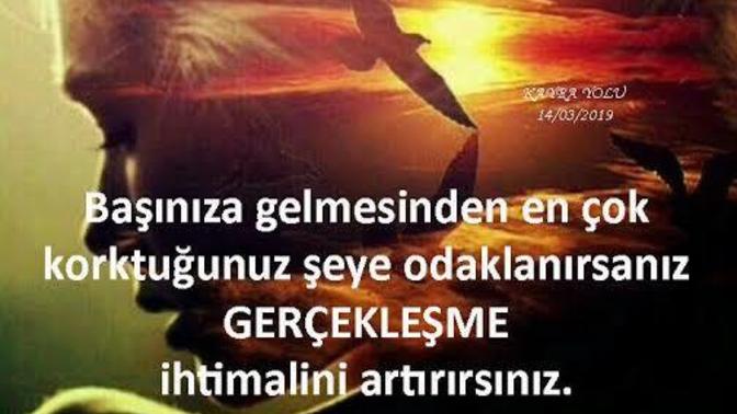 Korktuğunuz şeyler başınıza geliyor mu?