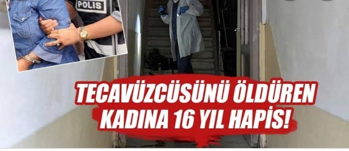 Tecavüzcüsünü öldüren kadının cezası sizce ne olmalıdır?