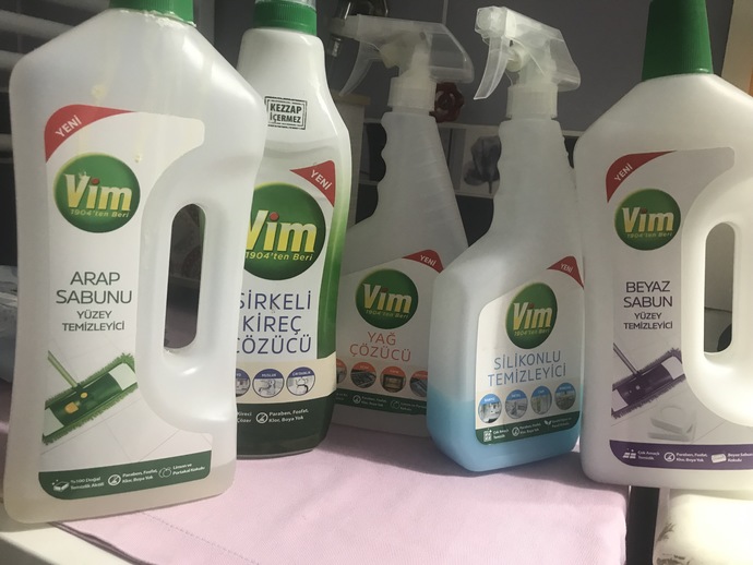 Temizlikte Vim ürünlerini kullanıyor musunuz?