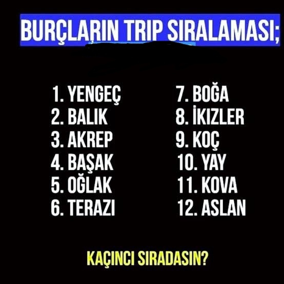 Sanki terslik var 🙁
