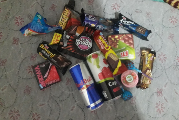 mutluluk hormonlarım...🍫🍰🍬🍭