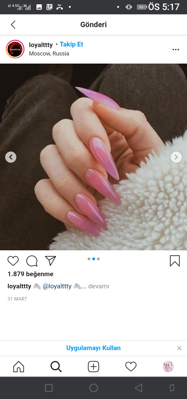 Kızlar, Bu şeker pembe ojeyi çok beğendim 4.88$ fiyat ve renk muhteşem değilmi?