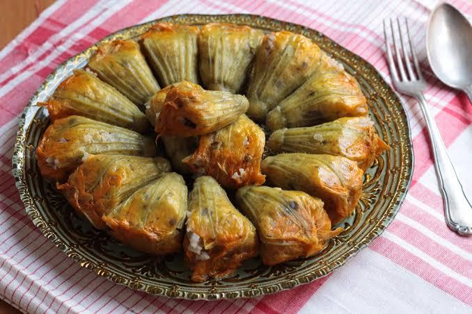 Kanak çiceği dolması