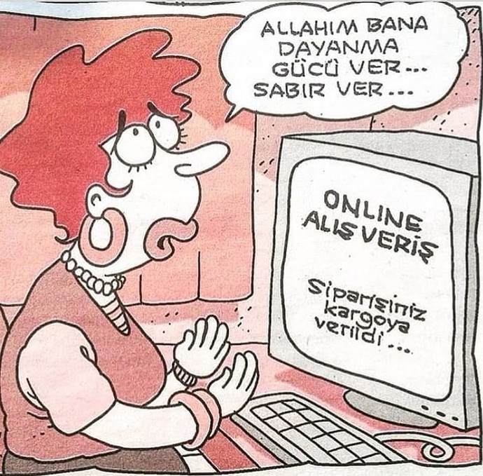 Kargo beklerken sabırsız ve heyecanlı oluyor musunuz? ?