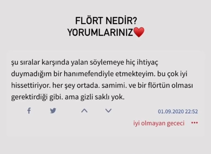 Flört nedir ve altın kuralı var mıdır?