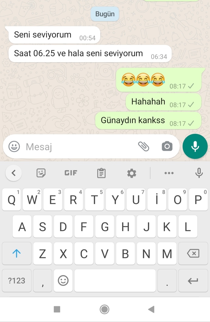 Kendinizi iyi hissettiren kankanız var mı?