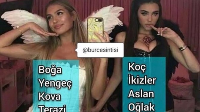 Burcuna göre melek misin şeytan mısın?
