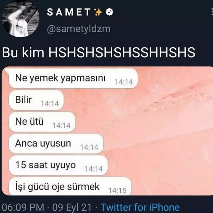 Ailenizde böyle olan biri var mı?