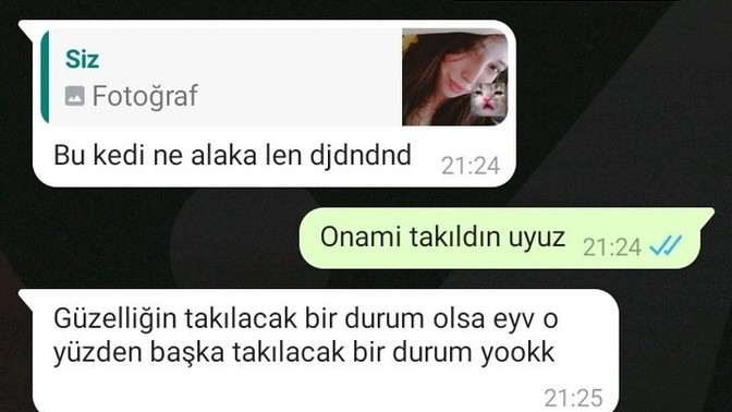 Sevgilimin dediği şeyi anlamadım siz anladınız mi?