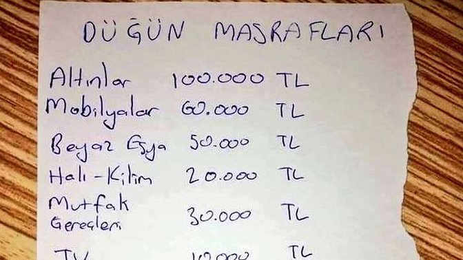 Küçük bi hesap yaptım arkadaşlar sizce atladığım bi şey var mı?