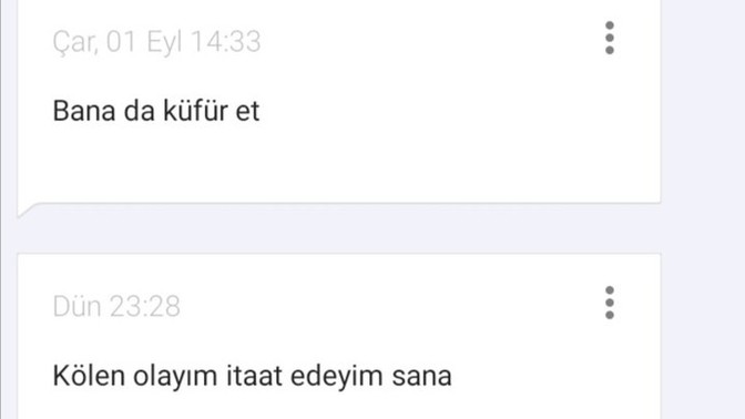 İtaat etmek istediğiniz kişiler var mı?